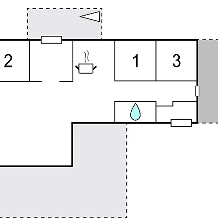 펜션 Three-bedroom In