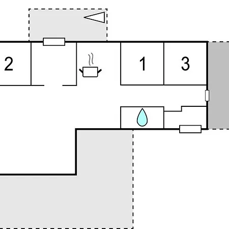 Nyaraló Three-bedroom In Jerup